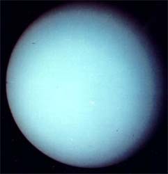 Uran. Photo Voyager
